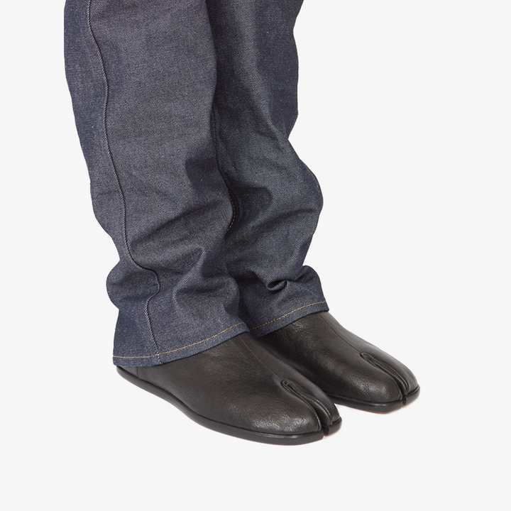 Black Slip-On Leather Loafers Unisex - ARNO CONTI
