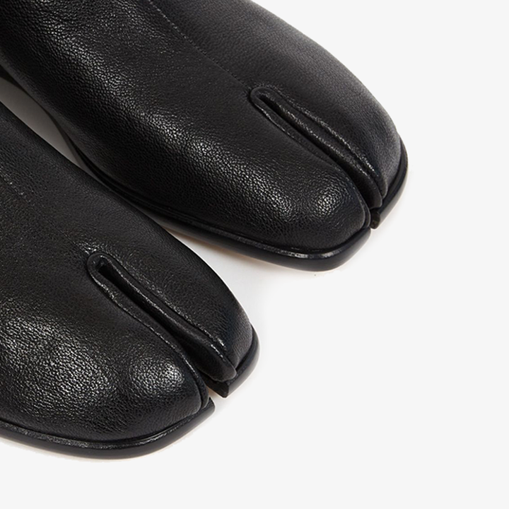 Black Slip-On Leather Loafers Unisex - ARNO CONTI