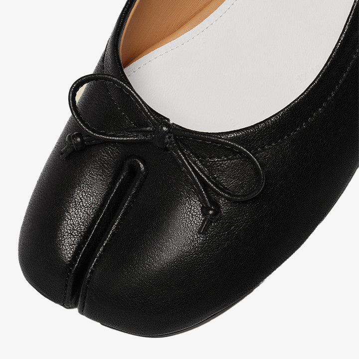Tabi Ballerina Shoes in Nappa Leather - ARNO CONTI