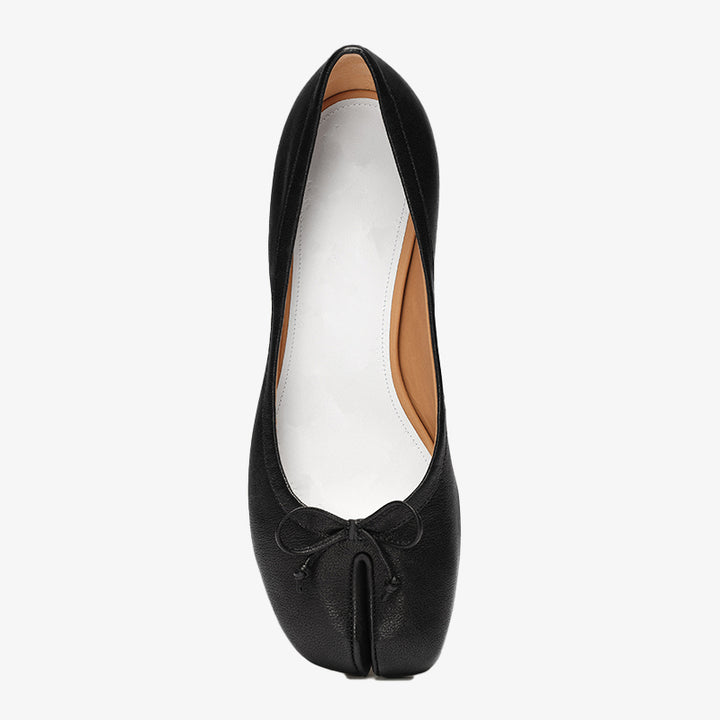 Tabi Ballerina Shoes in Nappa Leather - ARNO CONTI