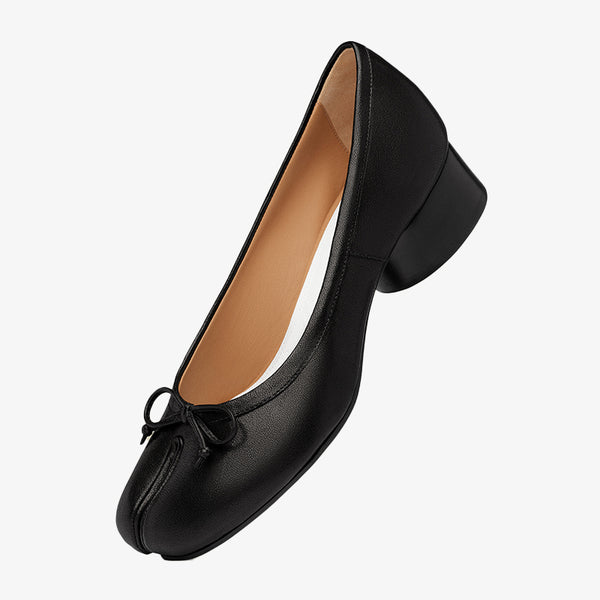 Tabi Ballerina Shoes in Nappa Leather - ARNO CONTI