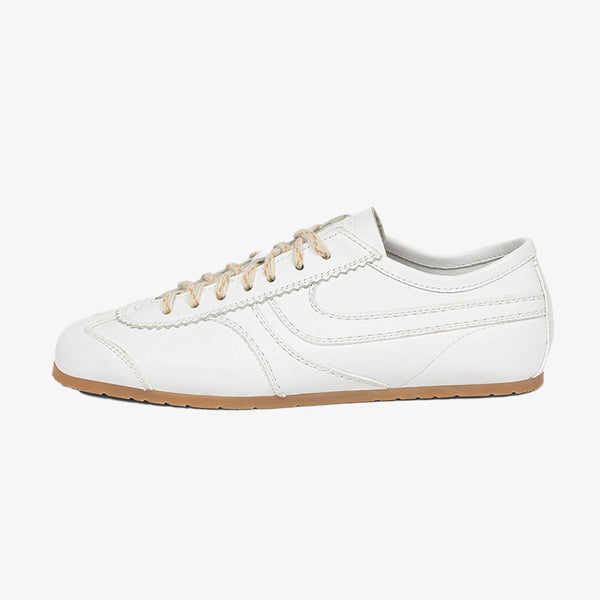 Classic White Leather Sneakers