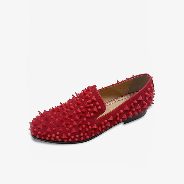 Handmade Studs Spike Loafers - ARNO CONTI