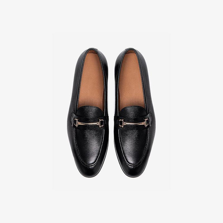 Loafers with Gleaming Hardware - ARNO CONTI
