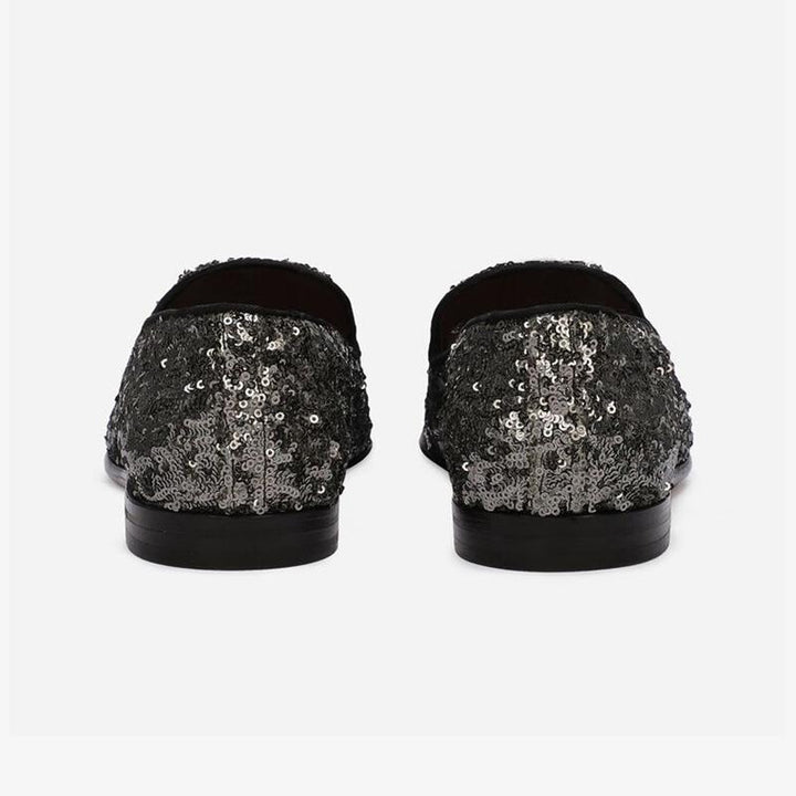 Glitter Sequin Mens Loafer Slip On - ARNO CONTI