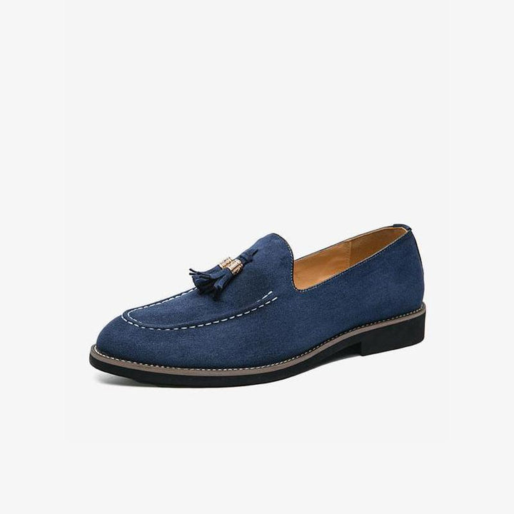 Elegant Suede Tassel Loafers - ARNO CONTI