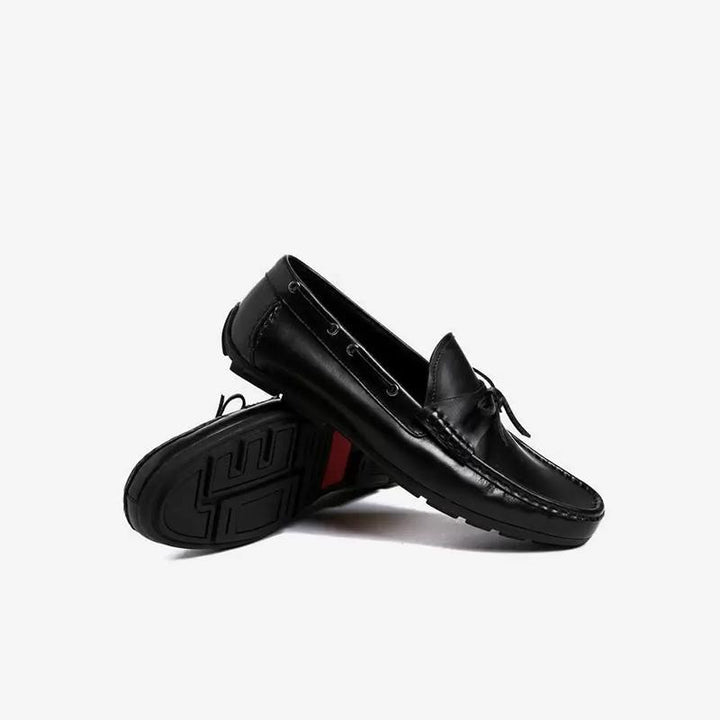 Classic Leather Driving Loafers - ARNO CONTI