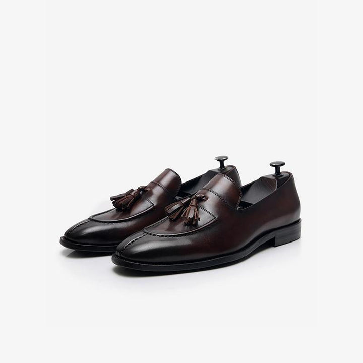 Mens Loafer Cowhide Tassel - ARNO CONTI