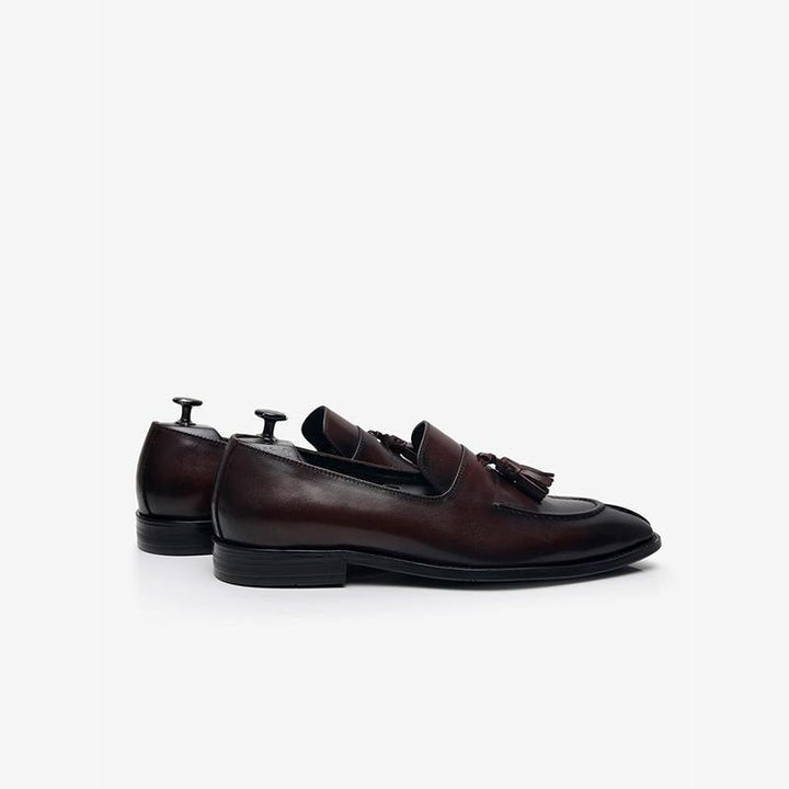 Mens Loafer Cowhide Tassel - ARNO CONTI