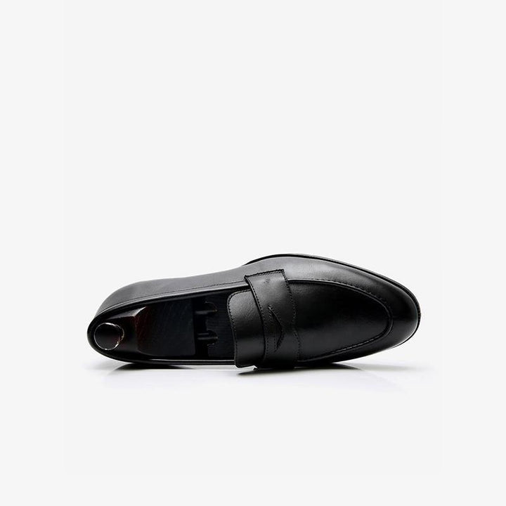 Black Round Toe Loafers - ARNO CONTI