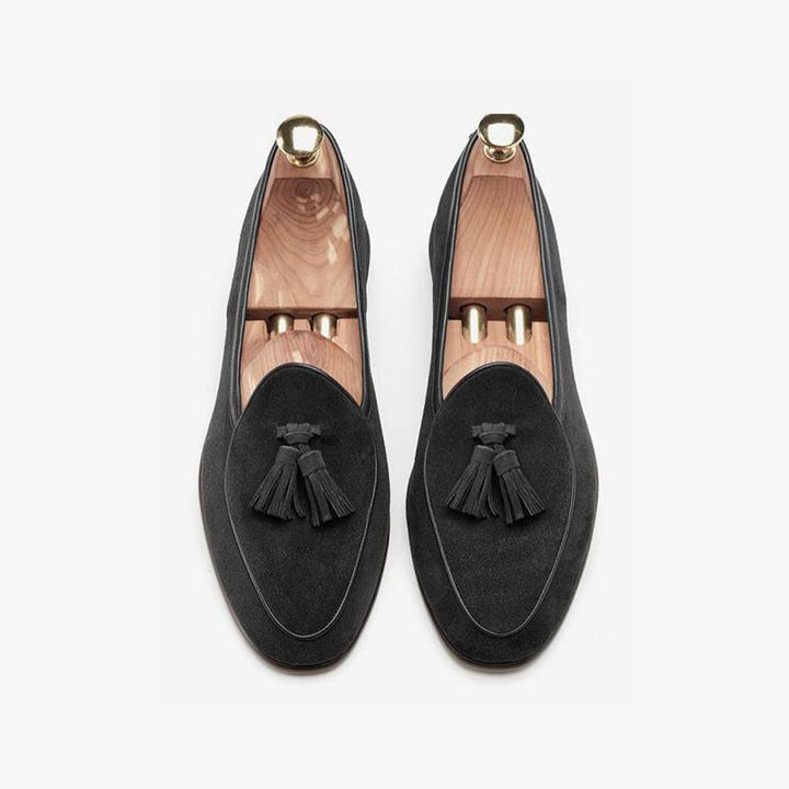 Mens Tassel Loafer Cowhide Slip-On - ARNO CONTI