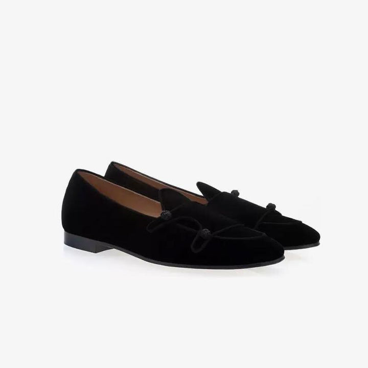 Suede Monk Strap Loafers - ARNO CONTI