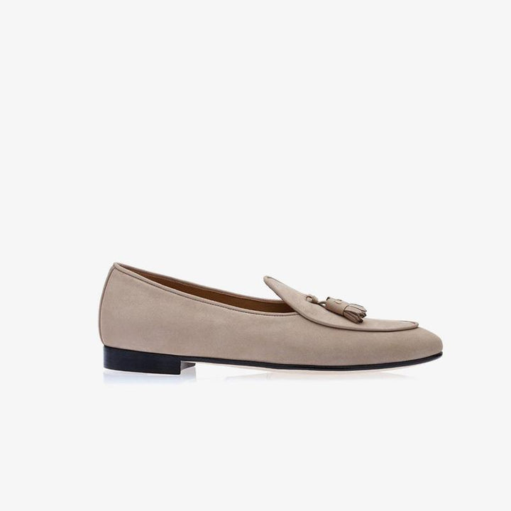 Tassel Loafers in Apricot - ARNO CONTI