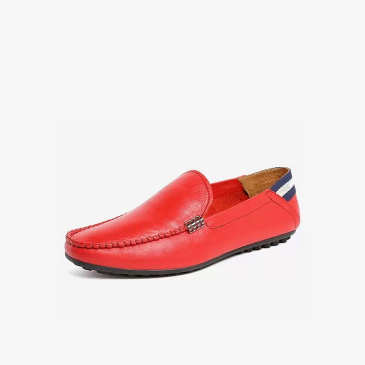 Cowhide Slip-On Round Toe Loafer - ARNO CONTI