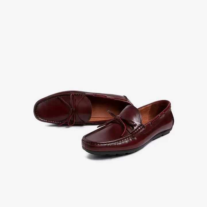 Classic Leather Driving Loafers - ARNO CONTI
