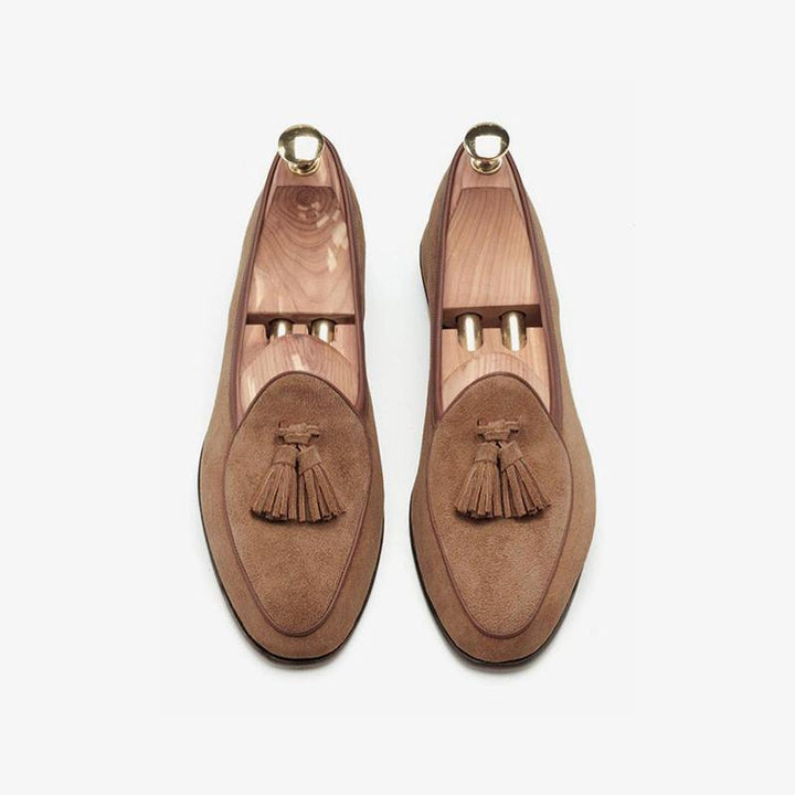 Mens Tassel Loafer Cowhide Slip-On - ARNO CONTI