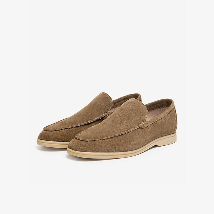 Men's Cowhide Slip-On Loafer Shoes - ARNO CONTI