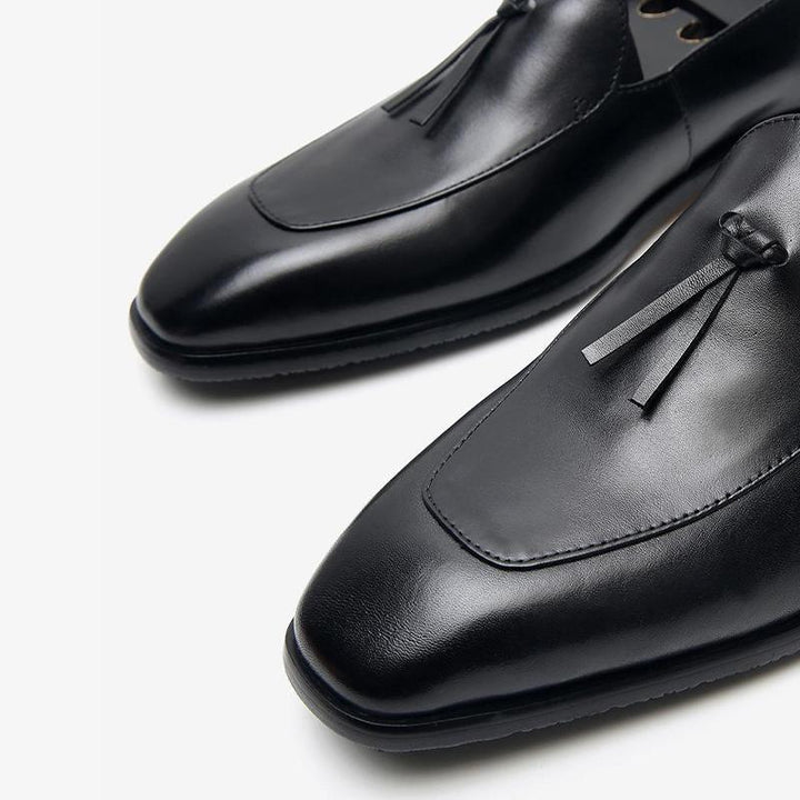 Cowhide Slip-On Loafer Shoes - ARNO CONTI