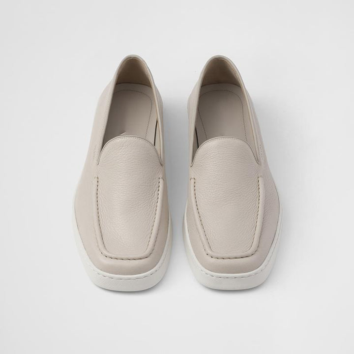 Casual Flats Loafers Calf Leather Comfy Shoes - ARNO CONTI