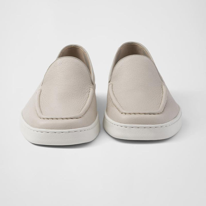 Casual Flats Loafers Calf Leather Comfy Shoes - ARNO CONTI