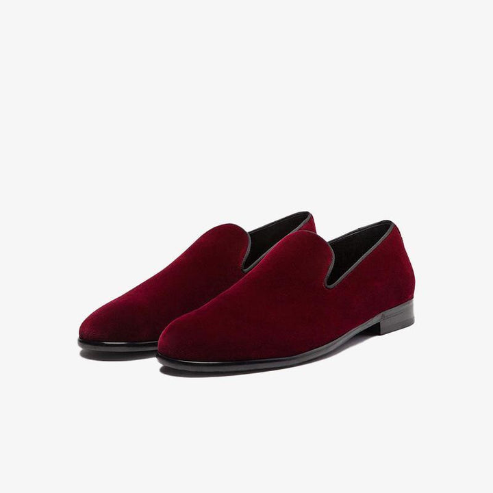 Velvet Slippers Loafers - ARNO CONTI