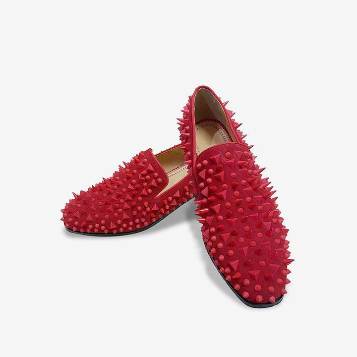 Handmade Studs Spike Loafers - ARNO CONTI