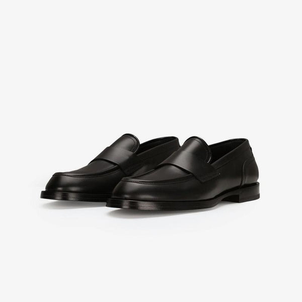 Mens Low Top Calf Penny Loafers Shoes - ARNO CONTI