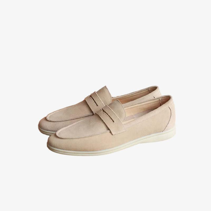 Micro Suede Slip On Upper Loafer - ARNO CONTI
