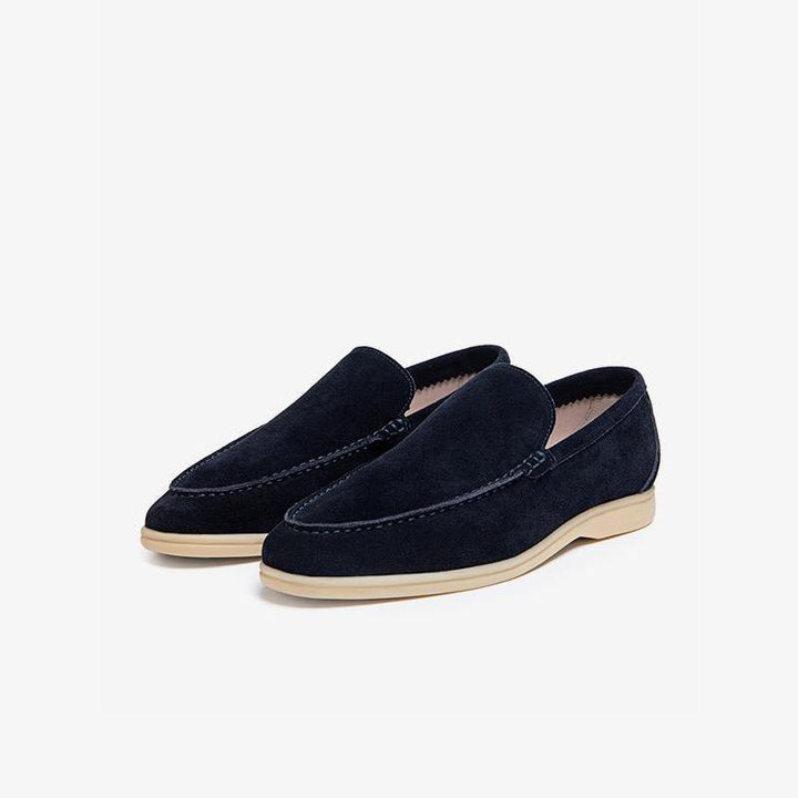 Men's Cowhide Slip-On Loafer Shoes - ARNO CONTI