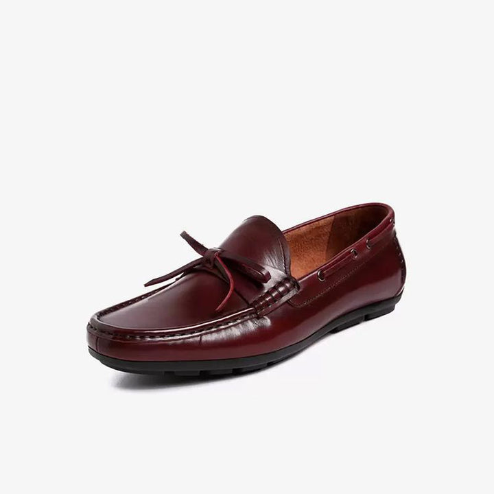 Classic Leather Driving Loafers - ARNO CONTI