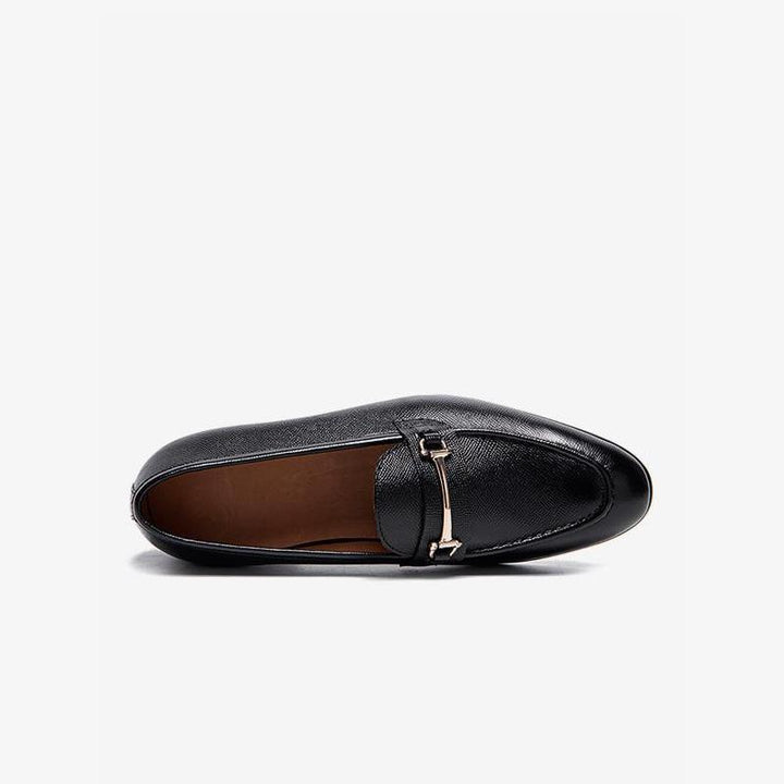 Loafers with Gleaming Hardware - ARNO CONTI
