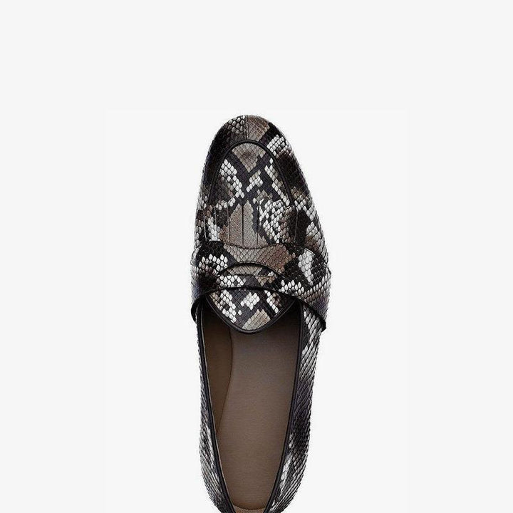 Refined Leather Penny Loafers - ARNO CONTI