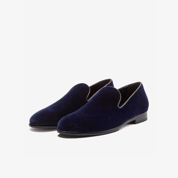 Velvet Slippers Loafers - ARNO CONTI