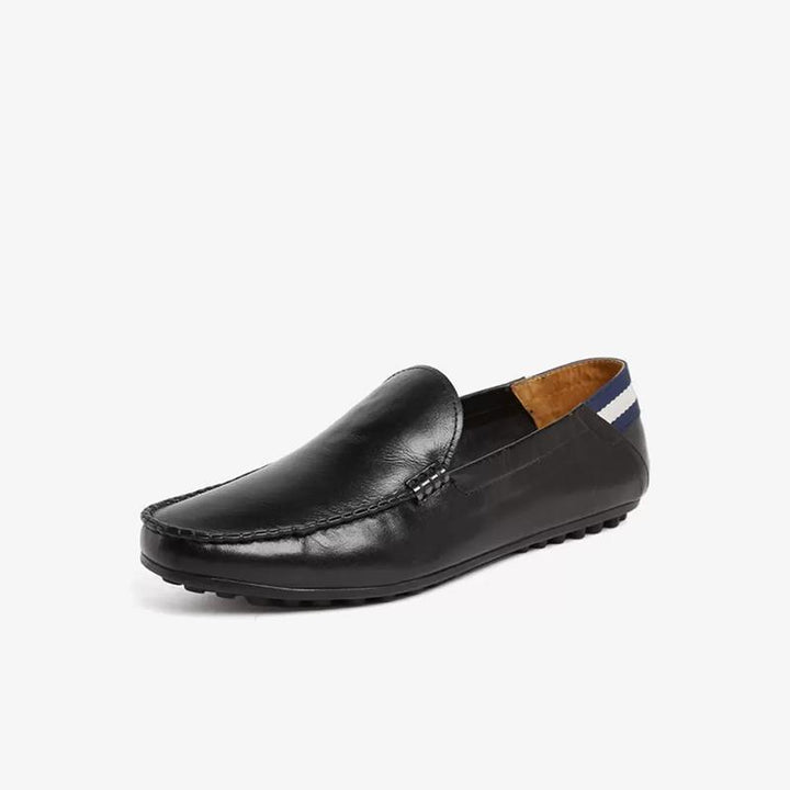 Cowhide Slip-On Round Toe Loafer - ARNO CONTI
