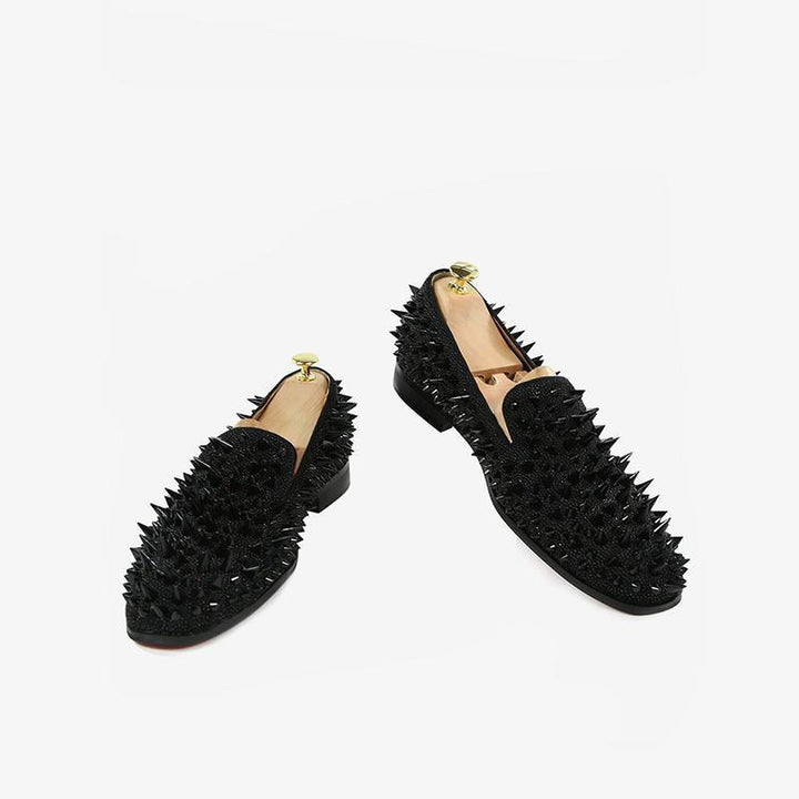 Handmade Studs Spike Loafers - ARNO CONTI