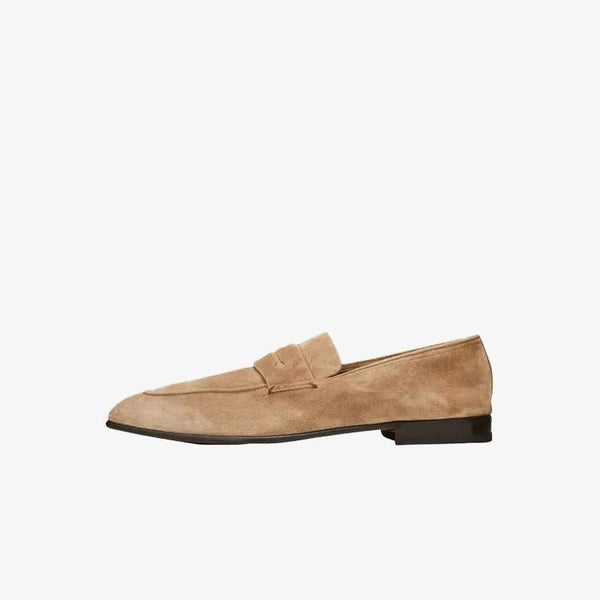 Penny Loafers with Keeper Strap - ARNO CONTI