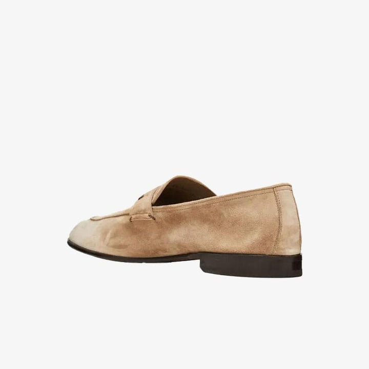 Penny Loafers with Keeper Strap - ARNO CONTI