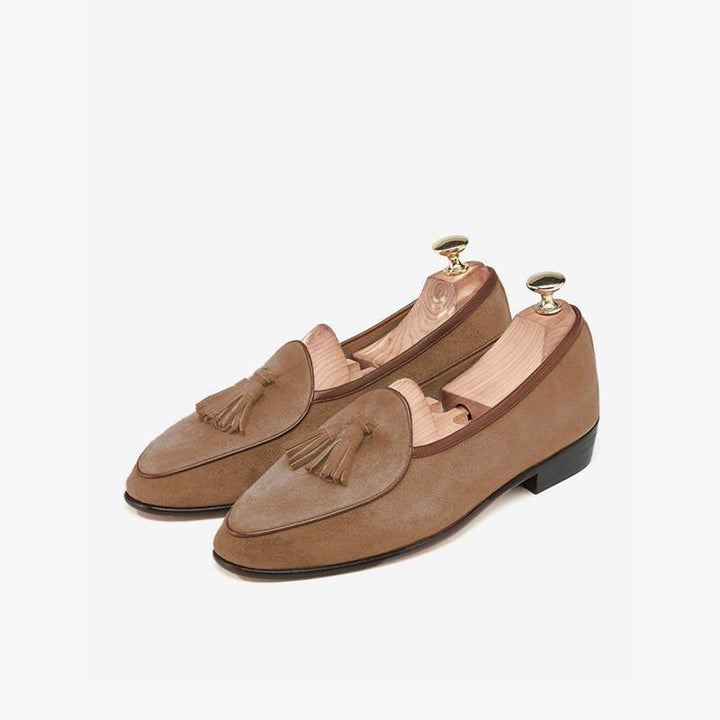 Mens Tassel Loafer Cowhide Slip-On - ARNO CONTI