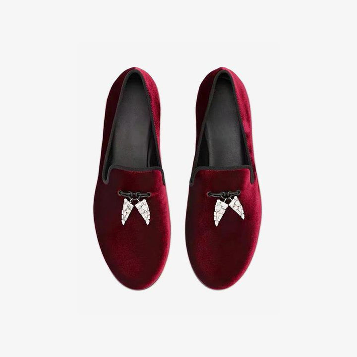 Loafers with Metallic Insect Accents - ARNO CONTI