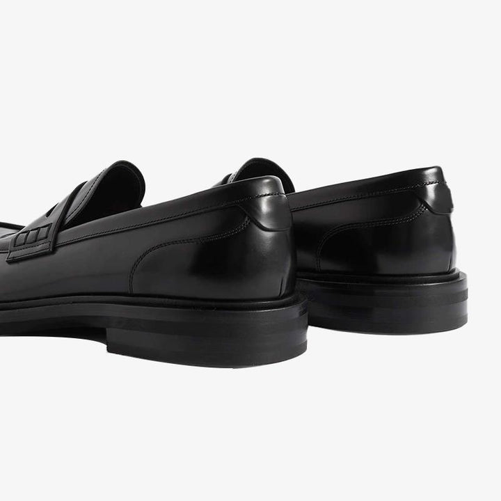 Men Penny Slip-On Loafers Calf Leather - ARNO CONTI