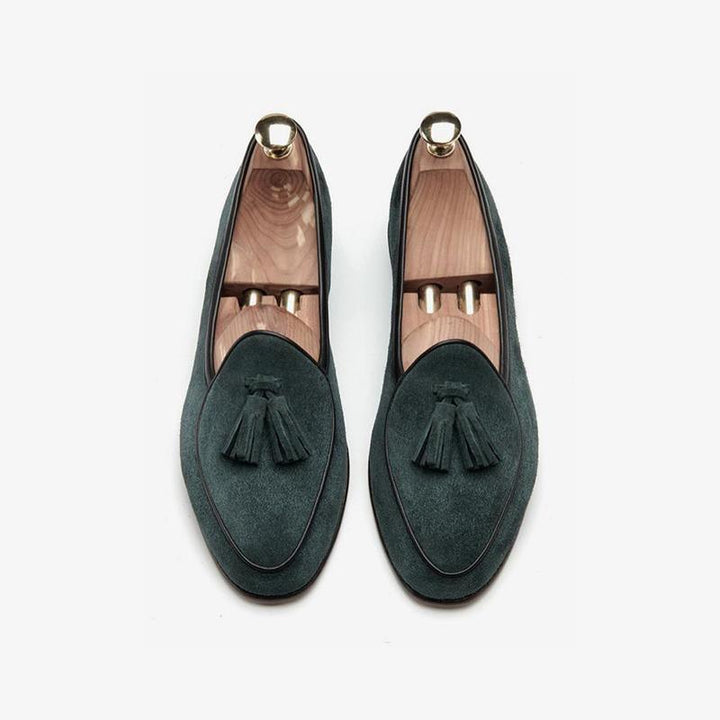Mens Tassel Loafer Cowhide Slip-On - ARNO CONTI