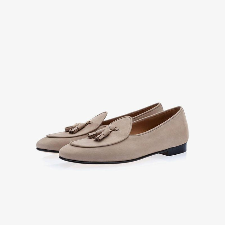 Tassel Loafers in Apricot - ARNO CONTI