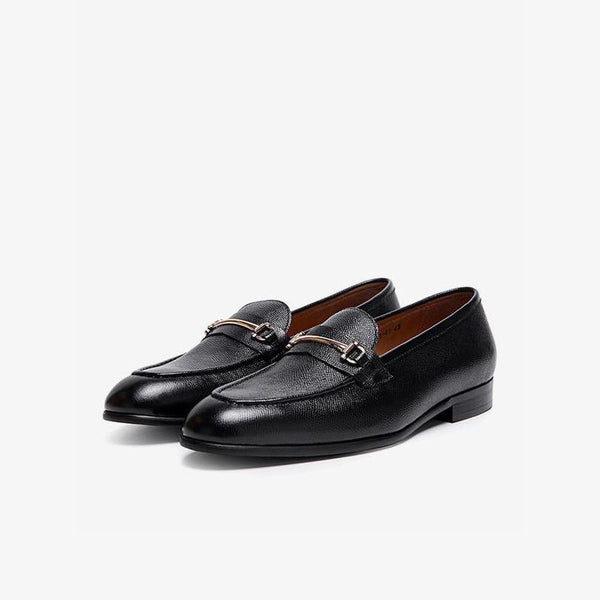 Loafers with Gleaming Hardware - ARNO CONTI