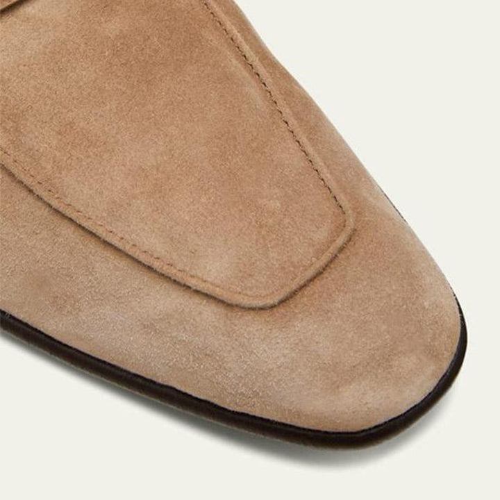 Penny Loafers with Keeper Strap - ARNO CONTI