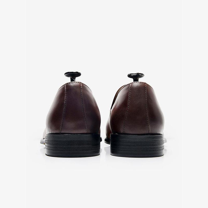 Cowhide Slip-On Loafer Shoes - ARNO CONTI
