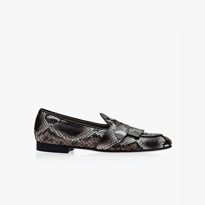 Refined Leather Penny Loafers - ARNO CONTI