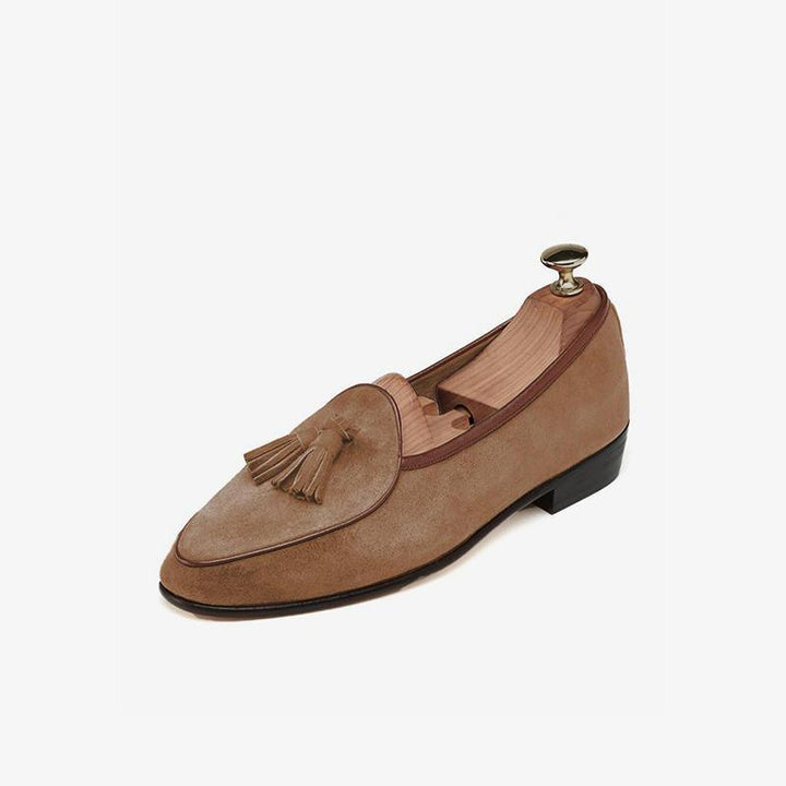Mens Tassel Loafer Cowhide Slip-On - ARNO CONTI