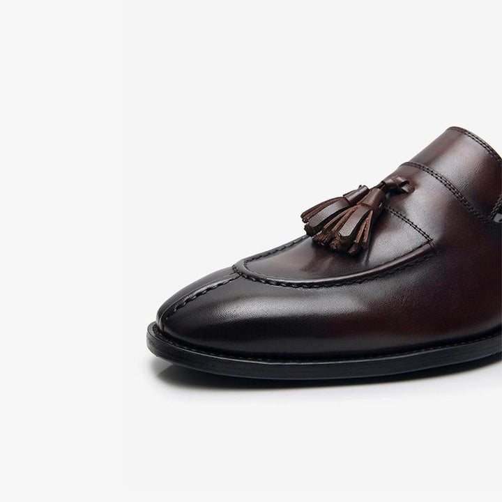 Mens Loafer Cowhide Tassel - ARNO CONTI
