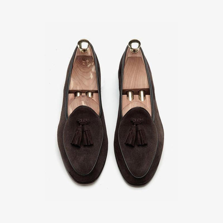 Mens Tassel Loafer Cowhide Slip-On - ARNO CONTI
