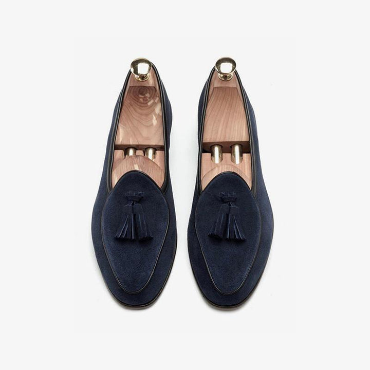 Mens Tassel Loafer Cowhide Slip-On - ARNO CONTI